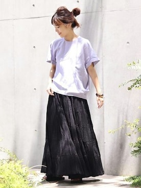 Mizuki＊さん（レディース・160cm）の夏コーディネート