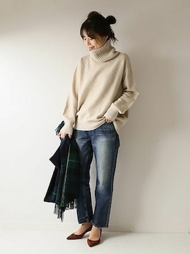 Mizuki＊さん（レディース・160cm）の秋コーディネート