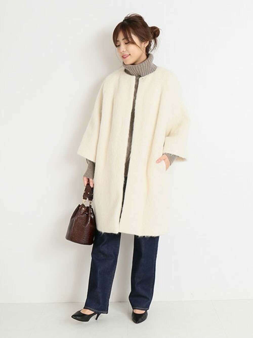 Spick & Span（スピックアンドスパン）の「シャギークルーネック 