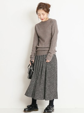 Mizuki＊さん（レディース・160cm）の冬コーディネート