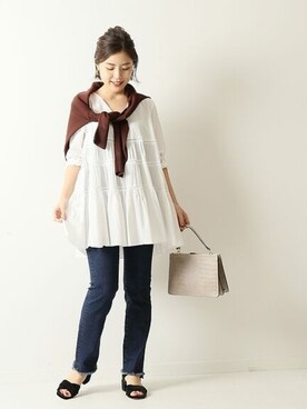 「Spick & Span(Spick & Span)」｜Mizuki＊さん（レディース・160cm）の秋コーディネート