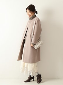 Spick & Span（スピックアンドスパン）の「フロントZIPカラー