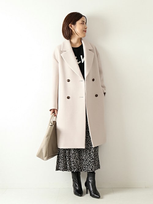 Spick & Span（スピックアンドスパン）の「W二重織りメルトンコート