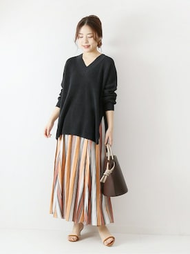 Mizuki＊さん（レディース・160cm）の春コーディネート