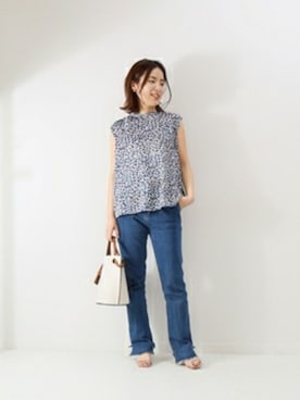 「Spick & Span（スピックアンドスパン）のアイテム（サンダル）」を使った、Mizuki＊さん（レディース・160cm）の春コーディネート
