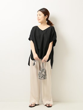 Mizuki*さん(レディース・160cm)の夏コーディネート