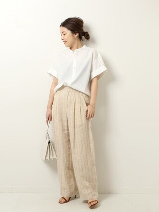 Spick & Span（スピックアンドスパン）の「パールボタンタックスリーブ