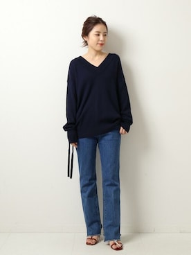 「pelleterno（ペレテルノ）のアイテム」を使った、Mizuki＊さん（レディース・160cm）の夏コーディネート