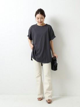 「pelleterno（ペレテルノ）のアイテム」を使った、Mizuki＊さん（レディース・160cm）の秋コーディネート