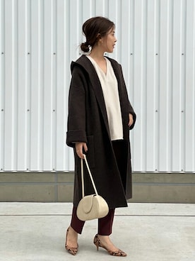 「Spick & Span（スピックアンドスパン）のアイテム（その他アウター）」を使った、Mizuki＊さん（レディース・160cm）の秋コーディネート