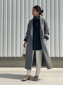 送料無料 美品 Spick & Span ショールカラー ロング ウールコート Spick & Span（ロングコート）のフリマアイテム一覧