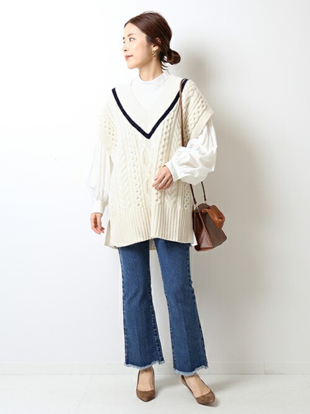 Spick and Span HAMILTONケーブルベスト Spick & Span（スピックアンドスパン）の「HAMILTONケーブルベスト