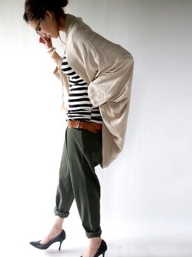 kanaさん（レディース・168cm）の春コーディネート