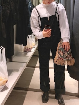 「アイテム（ステンカラーコート）」を使った、mさん（レディース・156cm・20代）の秋コーディネート