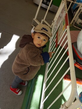 Mitsuki☺︎さん（キッズ・80cm）の冬コーディネート