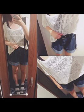 「CONNA DESIGN（コンナデザイン）のアイテム」を使った、かさまゆさん（レディース・162cm）の秋コーディネート