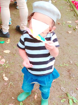 hnさん（キッズ・80cm）の冬コーディネート