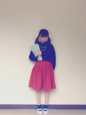 「RELAX（リラックス）のアイテム」を使った、もちこさん（レディース・159cm）の夏コーディネート