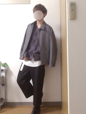 「Dr. Martens（ドクターマーチン）のDr.Martens (ドクターマーチン)/1461 3EYE GIBSON SHOES（その他シューズ）」を使った、tsubasaさん（メンズ・168cm）の春コーディネート