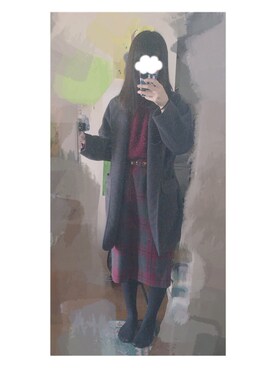 「mixxmixのアイテム（ジャケット/アウター）」を使った、龍夜さん（レディース・159cm）の冬コーディネート