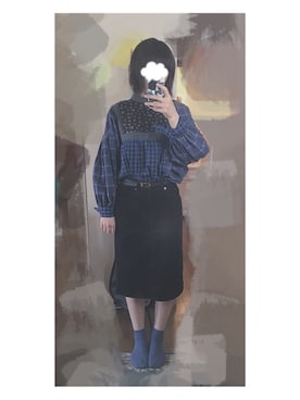 「mixxmixのアイテム（ジャケット/アウター）」を使った、龍夜さん（レディース・159cm）の春コーディネート