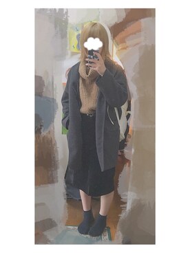 「mixxmixのアイテム（ジャケット/アウター）」を使った、龍夜さん（レディース・159cm）の春コーディネート