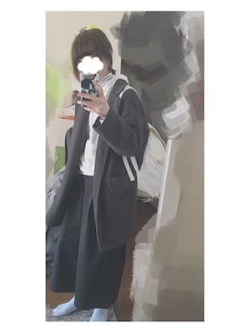 「mixxmixのアイテム（ジャケット/アウター）」を使った、龍夜さん（レディース・159cm）の春コーディネート