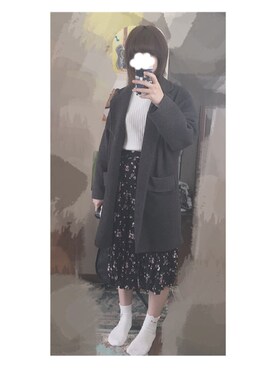 「mixxmixのアイテム（ジャケット/アウター）」を使った、龍夜さん（レディース・159cm）の春コーディネート