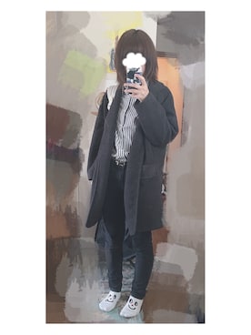 「mixxmixのアイテム（ジャケット/アウター）」を使った、龍夜さん（レディース・159cm）の春コーディネート