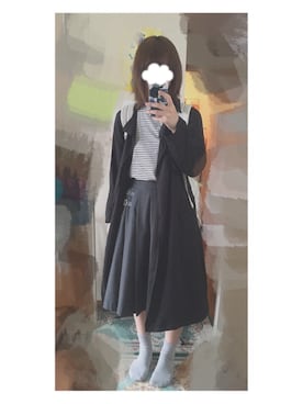 龍夜さん（レディース・159cm）の春コーディネート