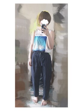 龍夜さん(レディース・159cm)の夏コーディネート