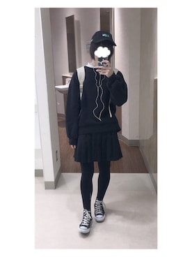 「きゃりーぱみゅぱみゅ」｜龍夜さん（レディース・159cm）の夏コーディネート