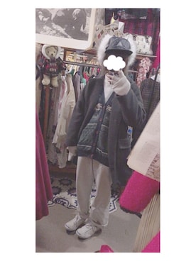 「mixxmixのアイテム（ジャケット/アウター）」を使った、龍夜さん（レディース・159cm）の秋コーディネート