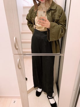 「JOURNAL STANDARD relume（ジャーナルスタンダード　レリューム）のアイテム（サロペット/オーバーオール）」を使った、narimochanさん（レディース・156cm）の春コーディネート