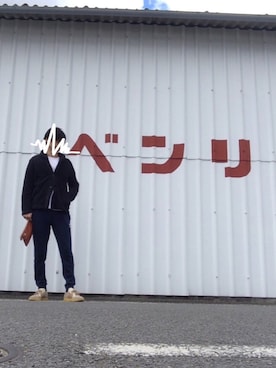 籠屋さん（メンズ・170cm）の冬コーディネート