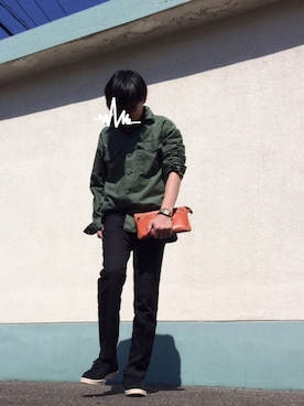 籠屋さん（メンズ・170cm）の春コーディネート