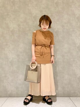 MAYUさん（レディース・153cm）の春コーディネート