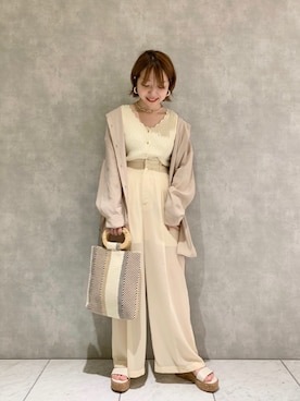 MAYUさん（レディース・153cm）の夏コーディネート