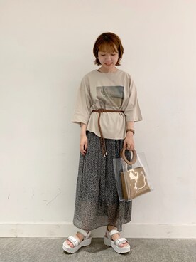MAYUさん（レディース・153cm）の夏コーディネート