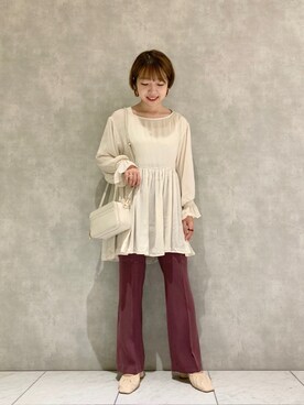 MAYUさん（レディース・153cm）の秋コーディネート
