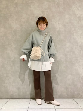 MAYUさん（レディース・153cm）の冬コーディネート