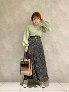 MAYUさん(レディース・153cm)の冬コーディネート