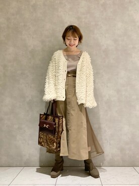 MAYUさん(レディース・153cm)の冬コーディネート