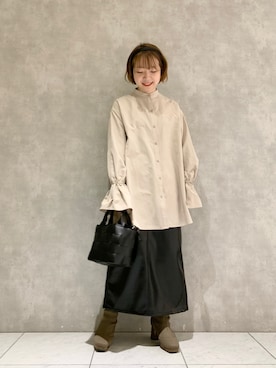 MAYUさん（レディース・153cm）の冬コーディネート