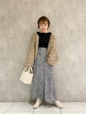 MAYUさん（レディース・153cm）の冬コーディネート