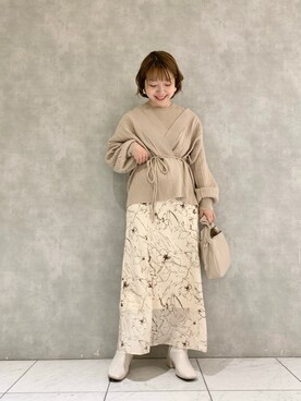 MAYUさん（レディース・153cm）の冬コーディネート