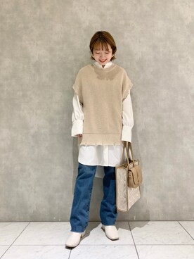 MAYUさん（レディース・153cm）の冬コーディネート