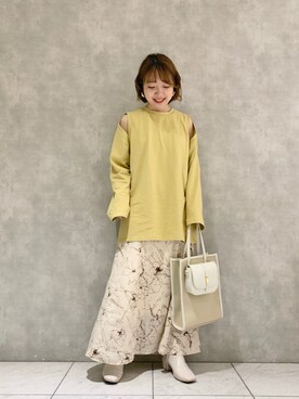 MAYUさん（レディース・153cm）の春コーディネート