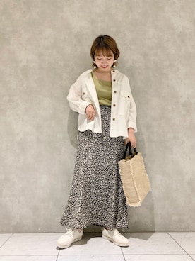 MAYUさん（レディース・153cm）の春コーディネート