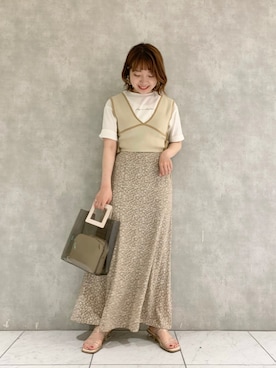 MAYUさん（レディース・153cm）の春コーディネート